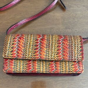 Patricia Nash Multicolor leather Crossbody Bag